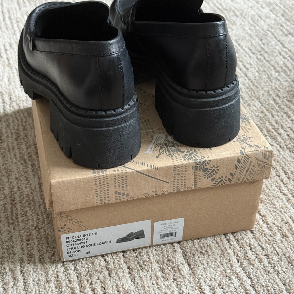 Free People Lyra Lug Sole Loafers - Picture 2 of 7